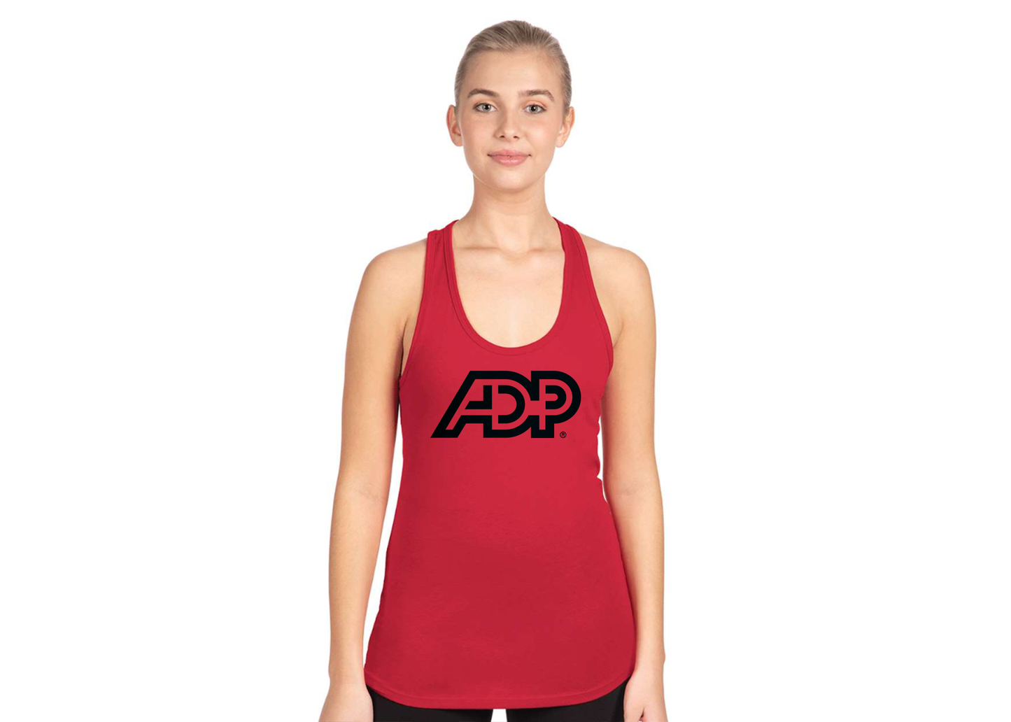 Women's ADP Logo Next Level Ideal Racerback Tank