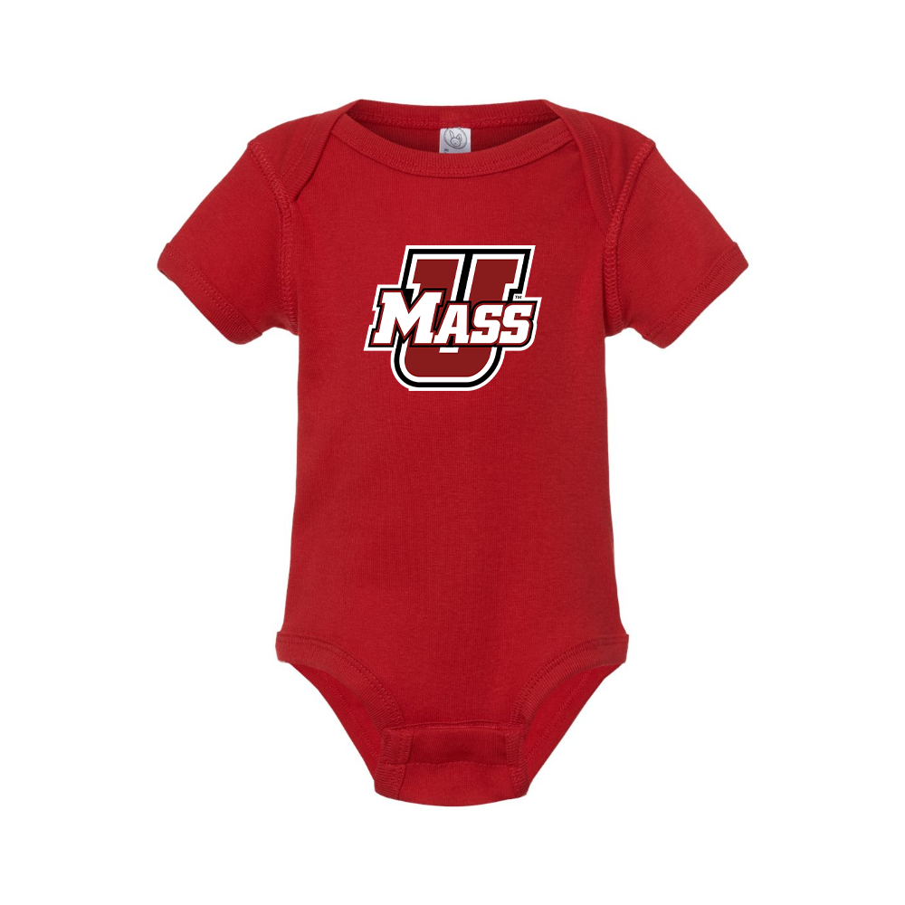 Massachusetts Minutemen Logo Baby Romper Onesie