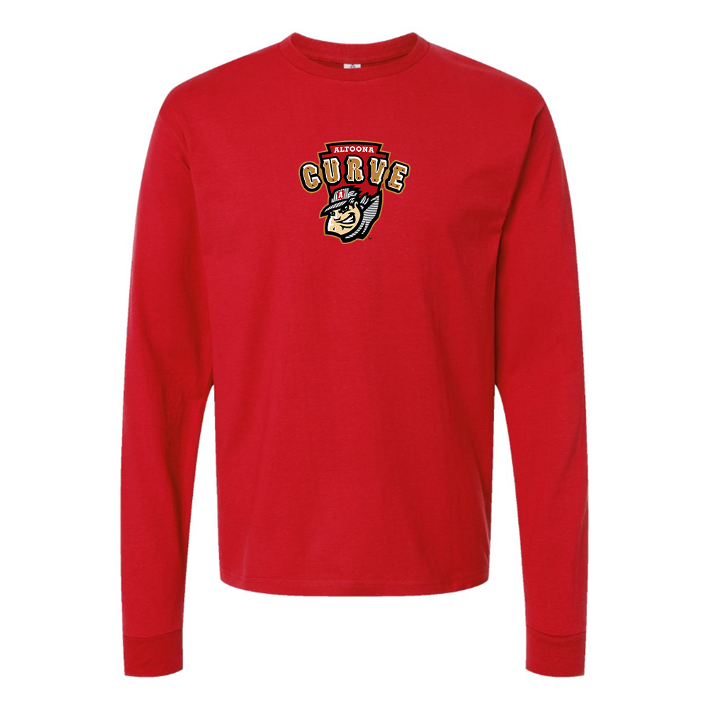 Men's Altoona Curve Logo Long Sleeve T-Shirt