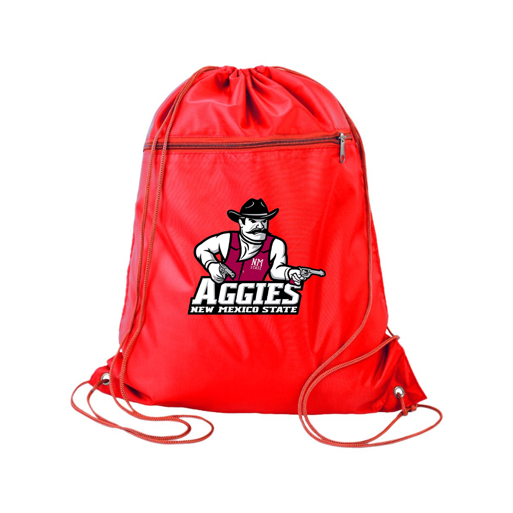 Aggies New Mexico State Logo Q-Tees - Polyester Cinchpack