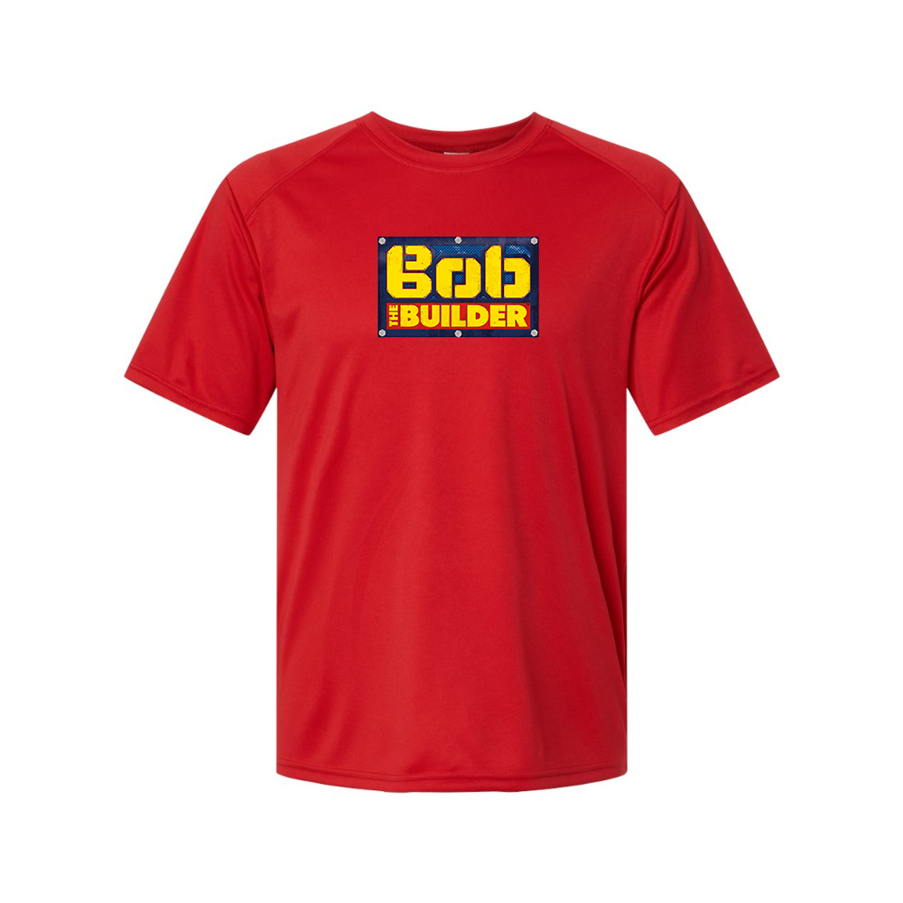 Men's Bob the Builder Logo Polyester T-Shirt