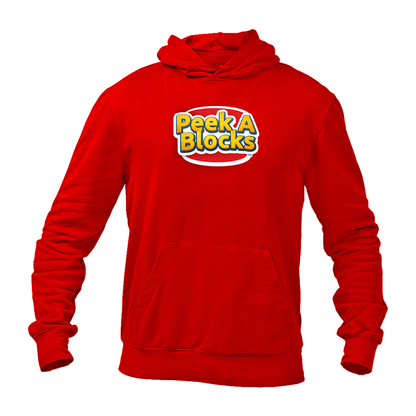 Men's Peek A Blocks Logo Pullover Hoodie