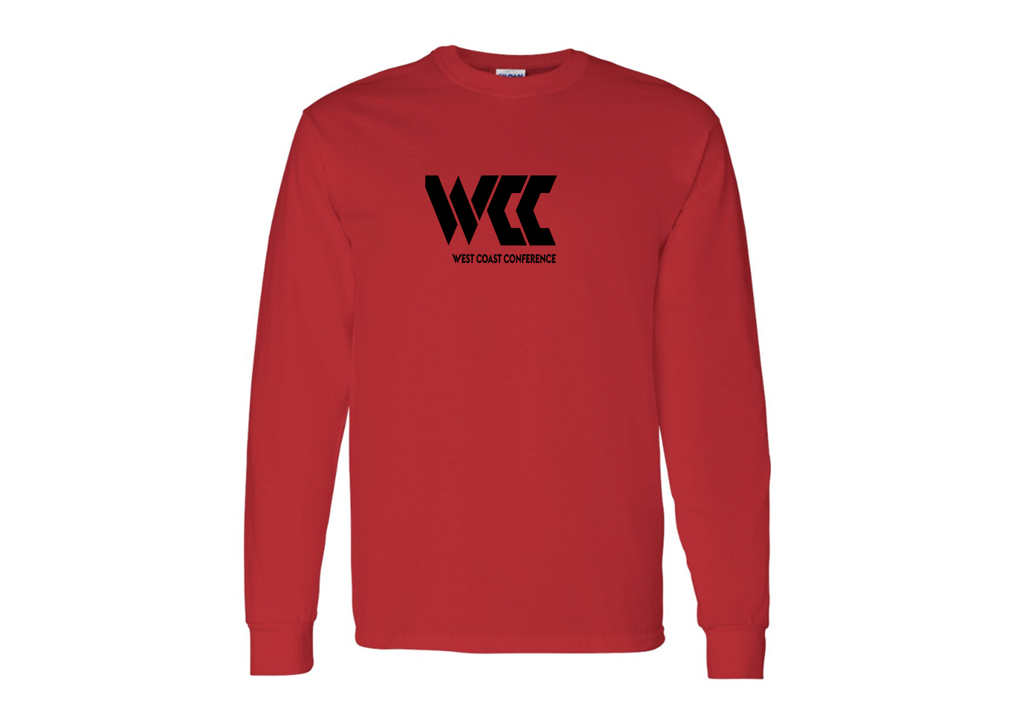 Men's West Coast Conference Gildan Heavy Cotton Long Sleeve T-Shirt