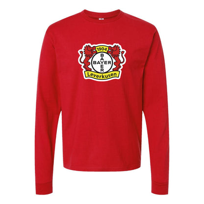 Men's Bayer Leverkusen FC Long Sleeve T-Shirt