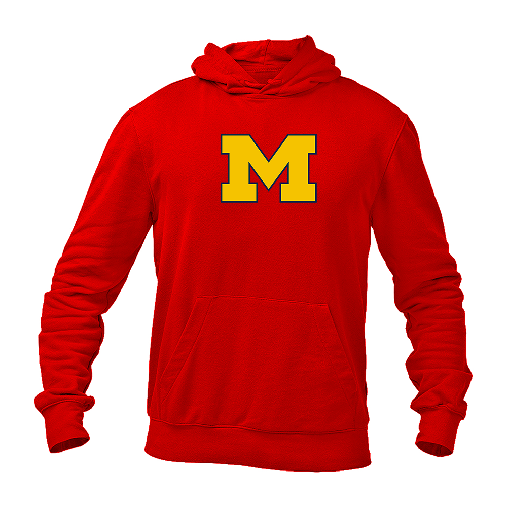 Men's Michigan Wolverines Logo Pullover Hoodie