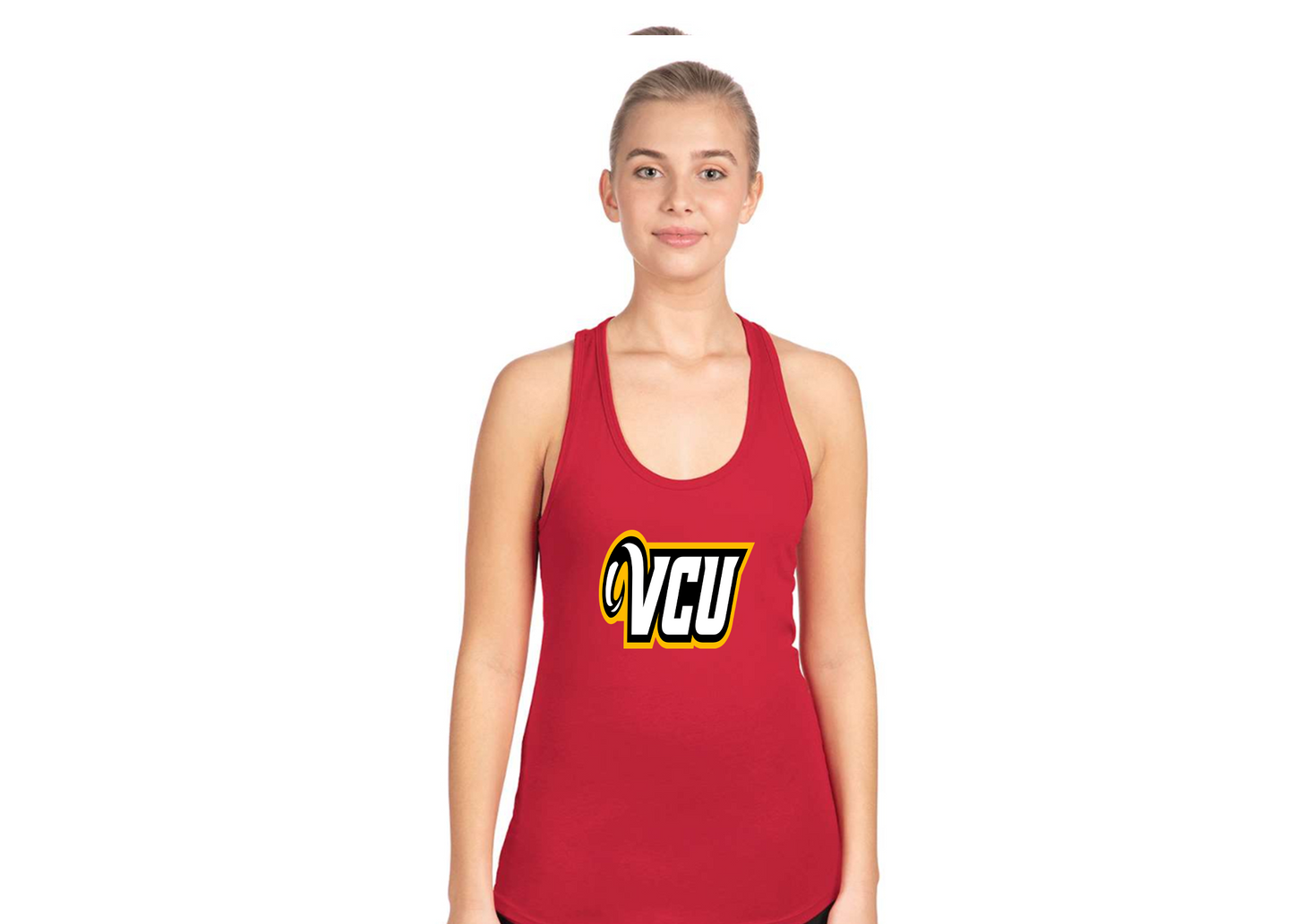 Women's Virginia Commonwealth Rams Next Level Ideal Racerback Tank