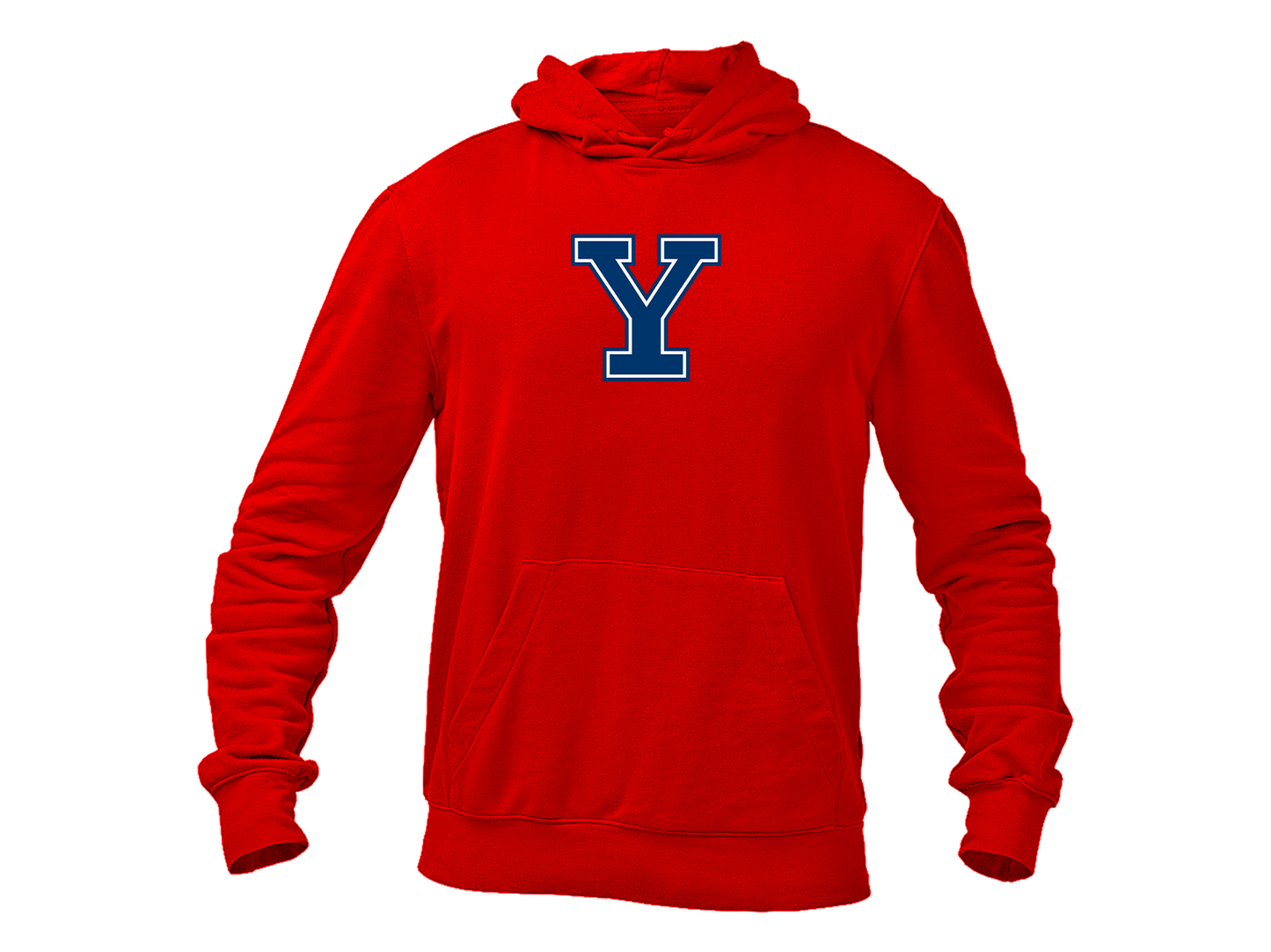 Men's Yale Bulldogs Gildan  Heavy Blend Hooded Sweatshirt