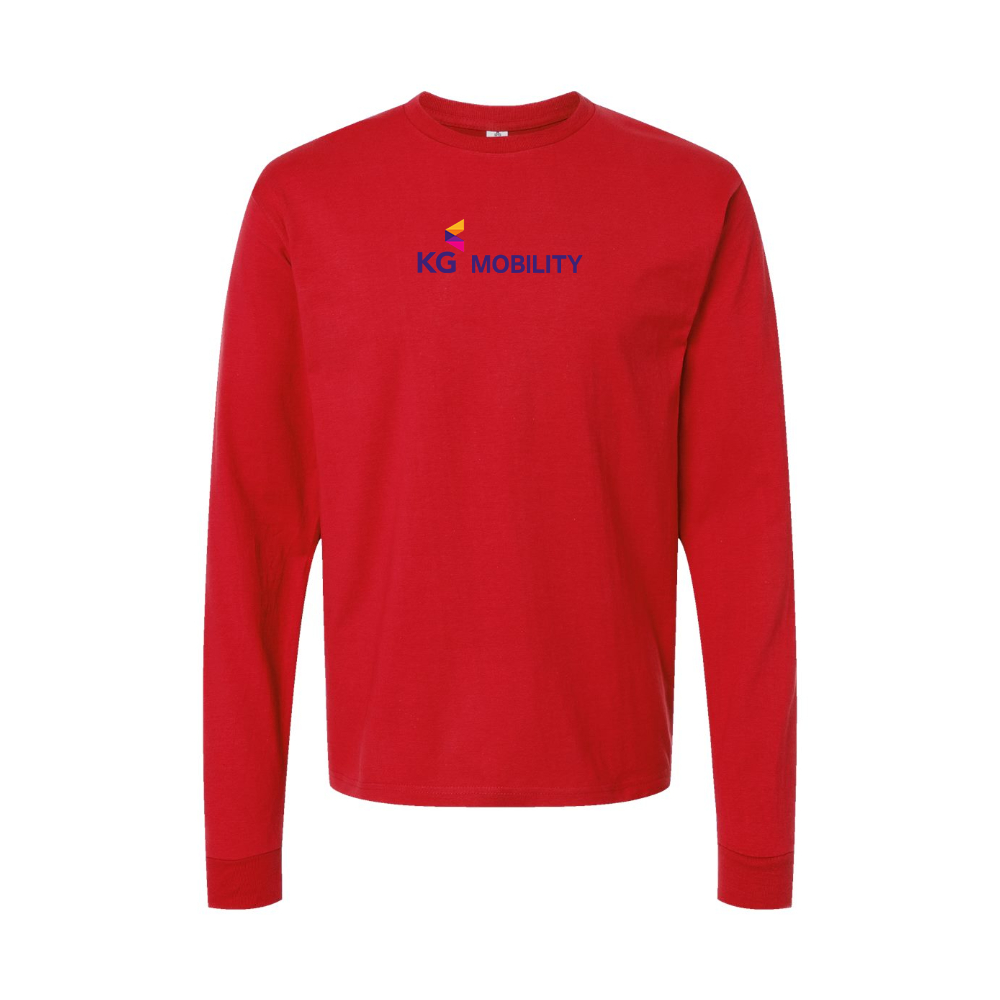 Youth KG Mobility Logo Cotton Long Sleeve T-Shirt