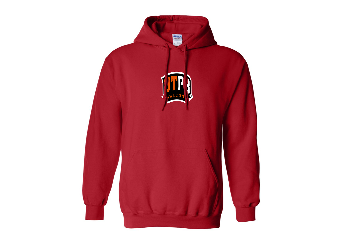 Men's UTPB Falcons Gildan  Heavy Blend Hooded Sweatshirt