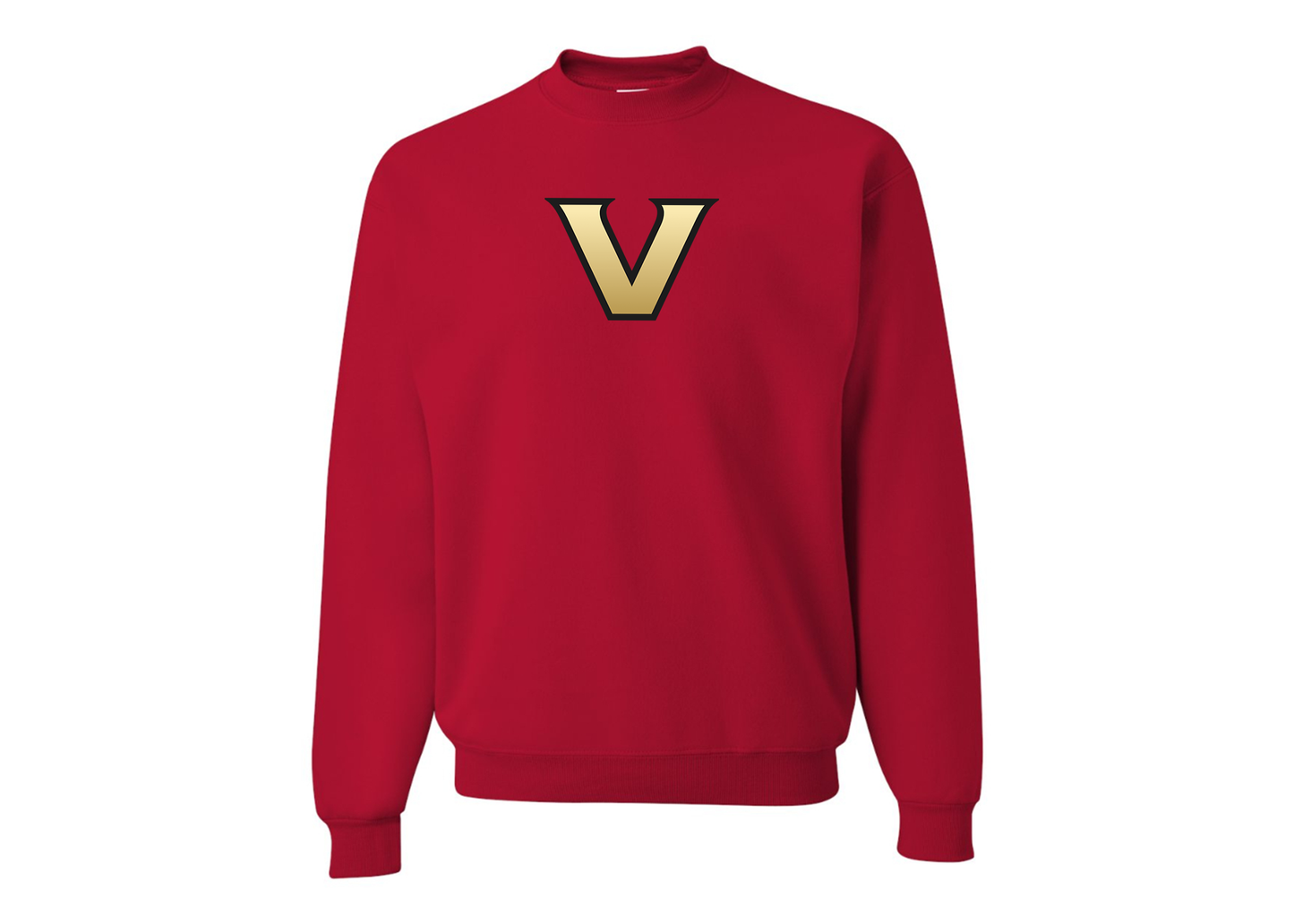 Men's Vanderbilt Commodores JERZEES NuBlend Crewneck Sweatshirt