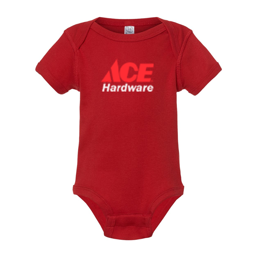 ACE Hardware Logo Rabbit Skins Infant Baby Rib Bodysuit
