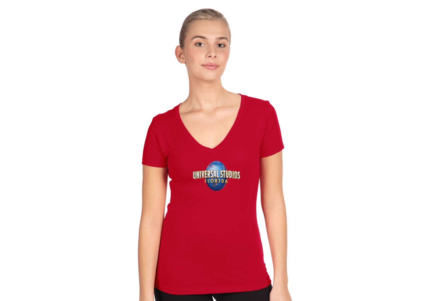 Women's Universal Studios Florida Next Level V-Neck T-Shirt