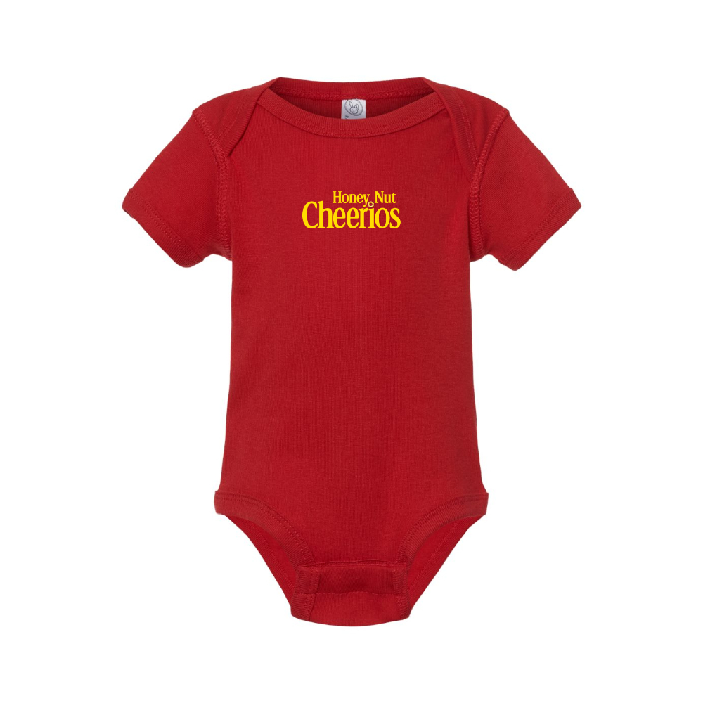 Honey Nut Cheerios Logo Baby Romper Onesie
