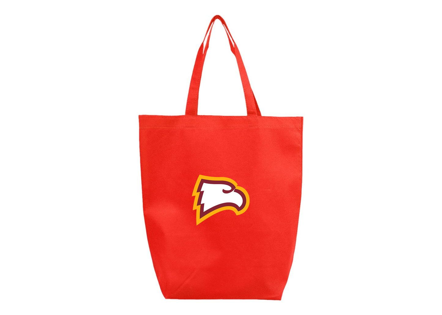 Winthrop Eagles Q-Tees Non-Woven Gusset Bottom Tote