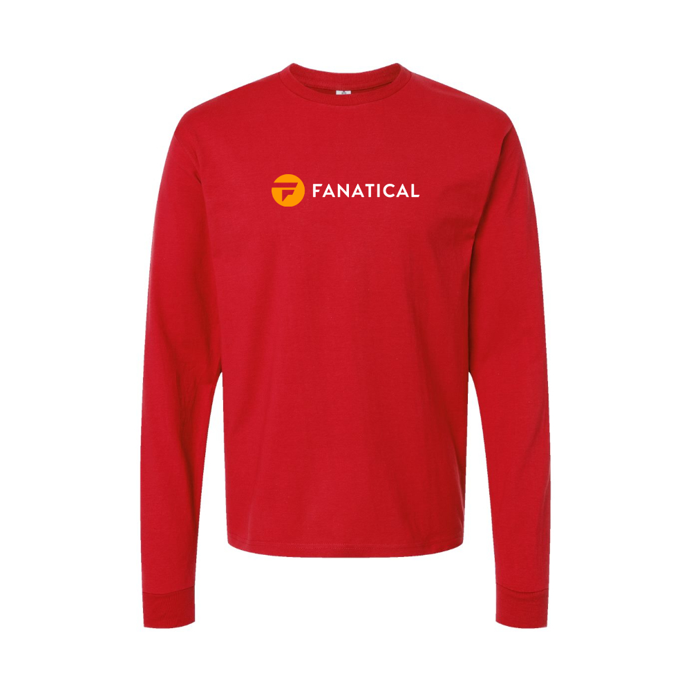 Youth Fanatical Logo Cotton Long Sleeve T-Shirt