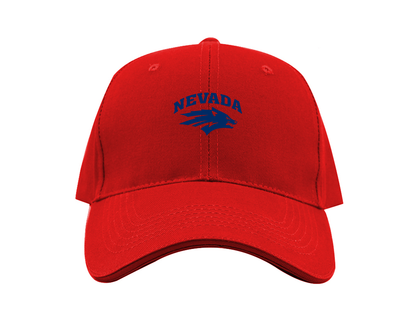 Nevada Wolf Pack Logo Dad Baseball Cap Hat