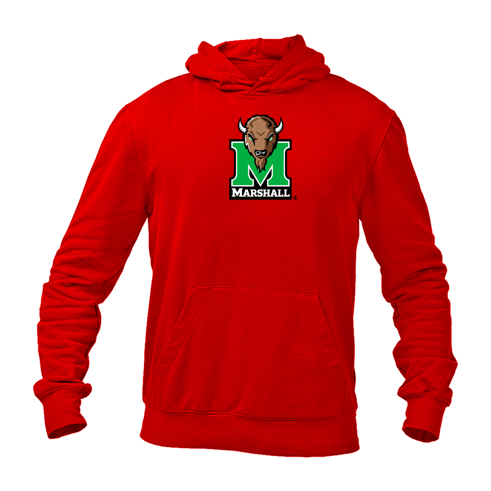 Men's Marshall Thundering Herd Logo Pullover Hoodie