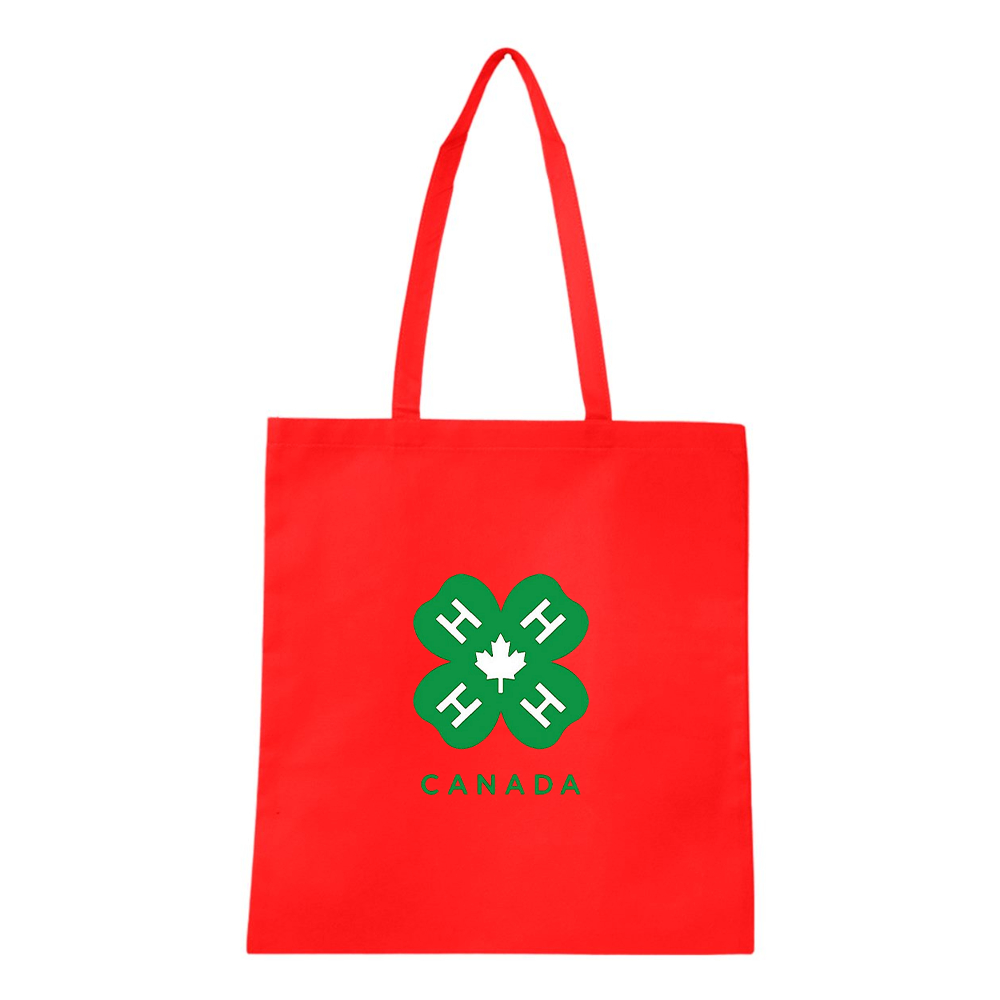 4H Canada Logo Q-Tees Non-Woven  Tote