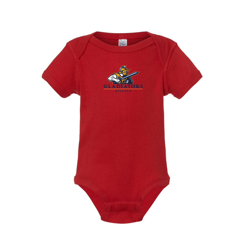 Atlanta Gladiators Logo Baby Romper Onesie