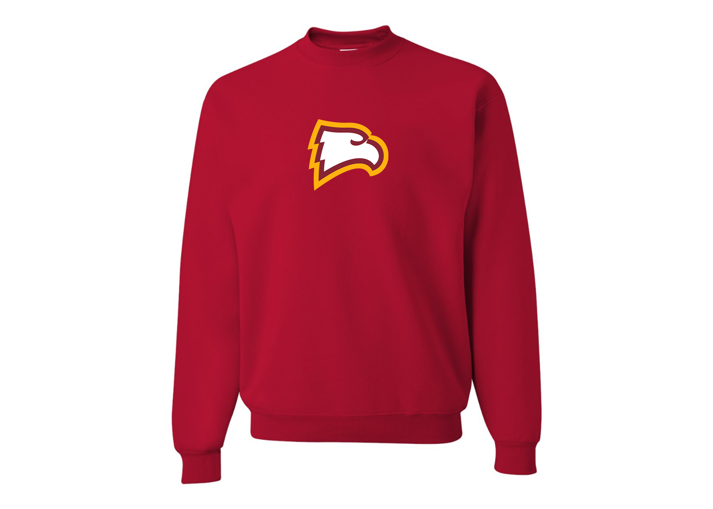 Men's Winthrop Eagles JERZEES NuBlend Crewneck Sweatshirt