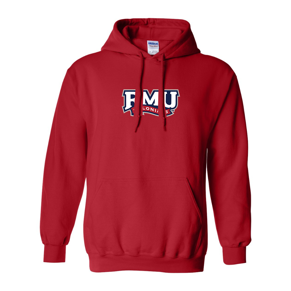 Men's Robert Morris Colonials Logo Gildan  Heavy Blend Hooded Sweatshirt
