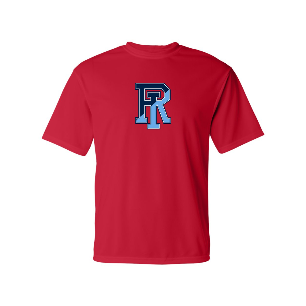 Men's Rhode Island Rams Logo Polyester T-Shirt