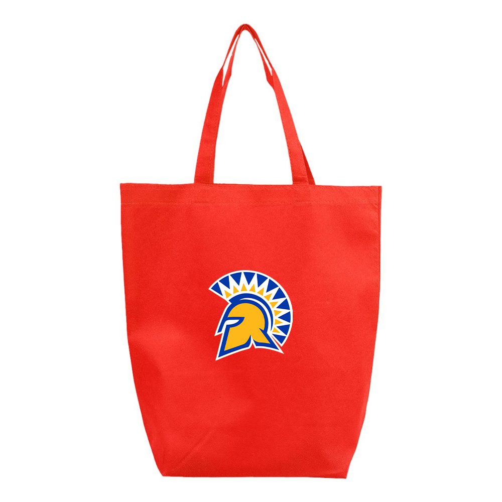 San Jose State Spartans Logo Q-Tees Non-Woven Gusset Bottom Tote