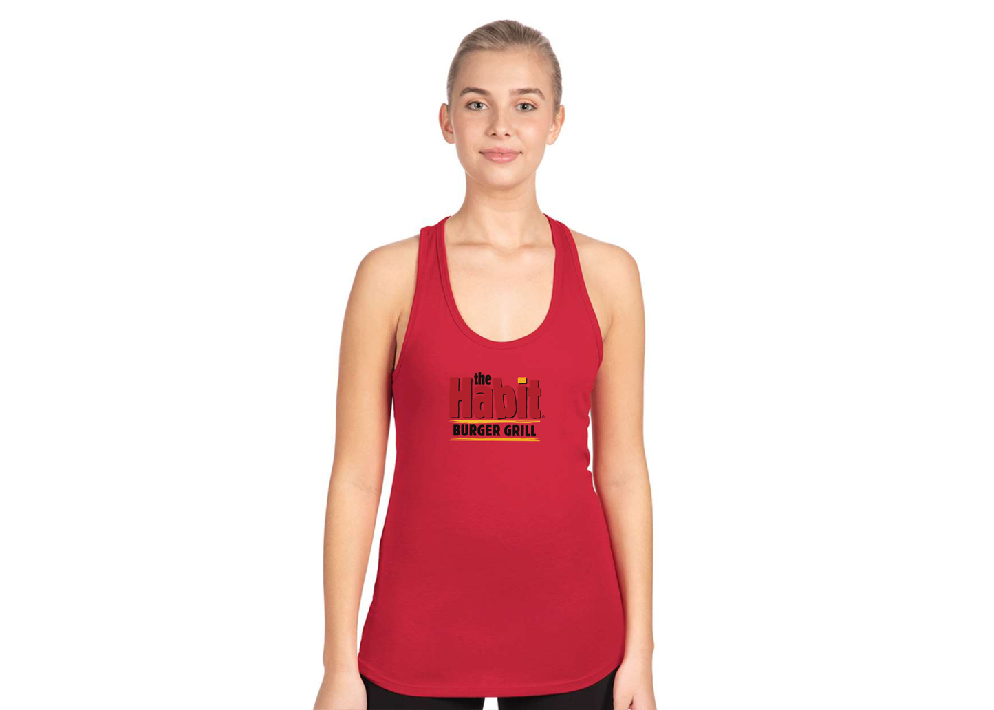 Women's The Habit Burger Grill Next Level Ideal Racerback Tank