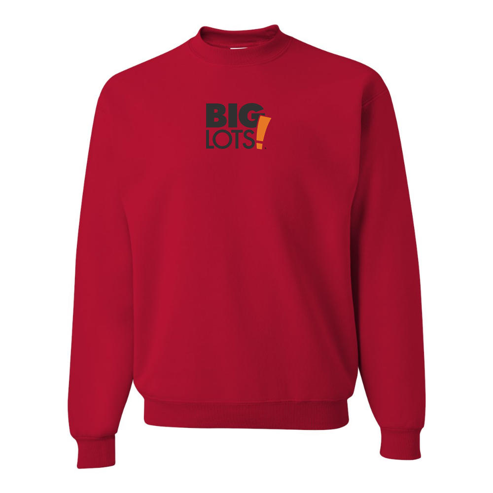 Men's Big Lots Logo  JERZEES NuBlend Crewneck Sweatshirt