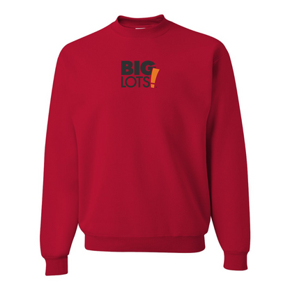 Men's Big Lots Logo  JERZEES NuBlend Crewneck Sweatshirt