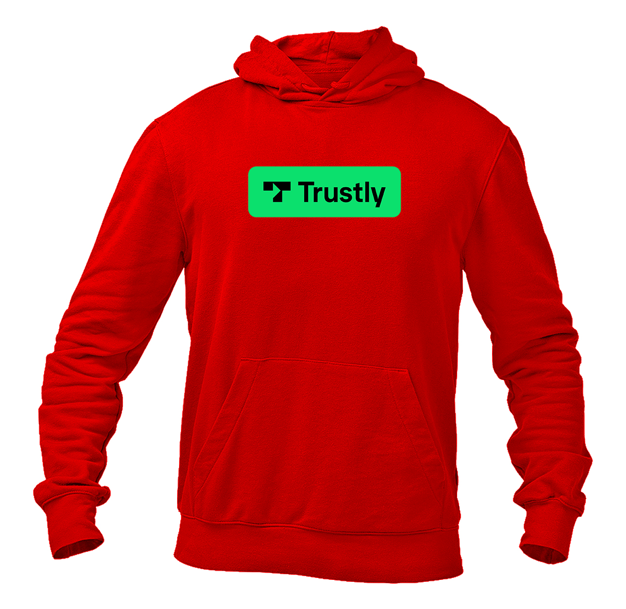 Men's Trustly Horizontal Logo Pullover Hoodie
