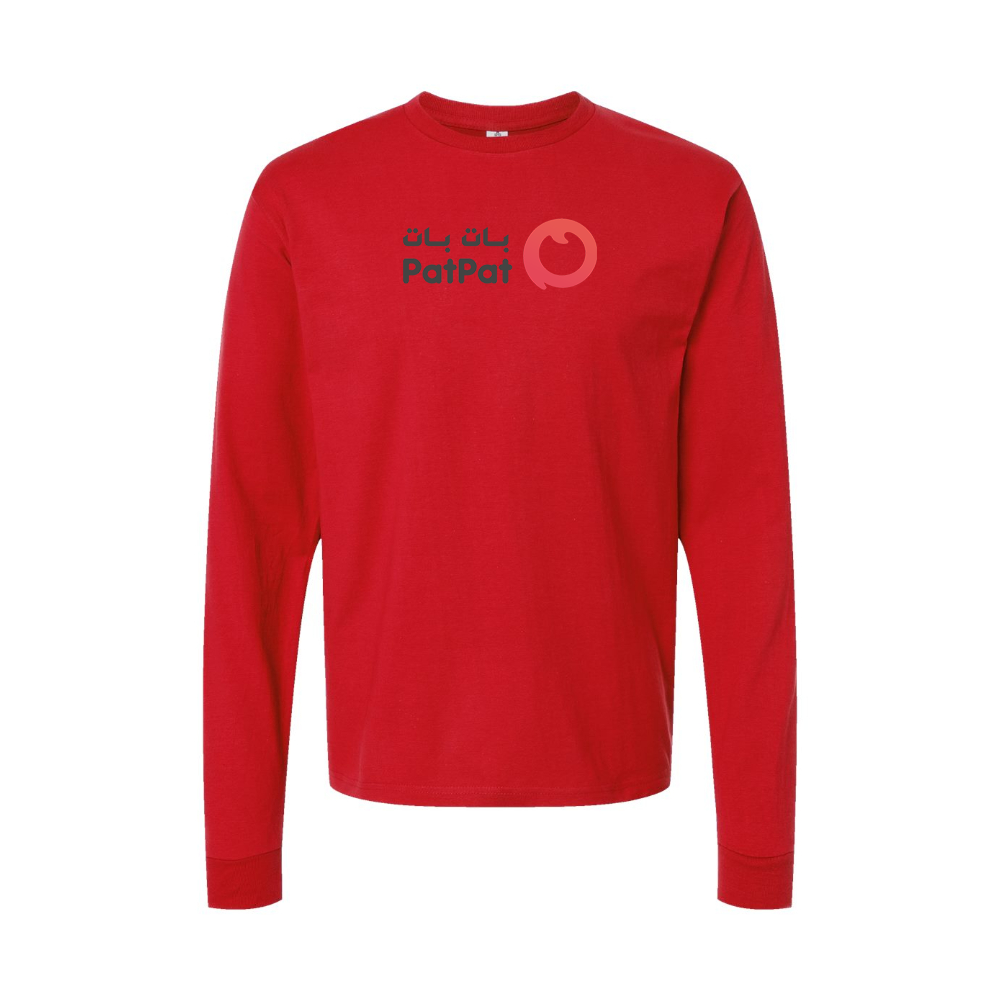 Youth PatPat Logo Cotton Long Sleeve T-Shirt