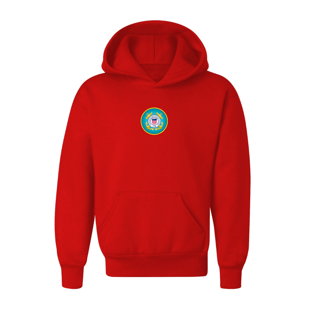 Youth Coast Guard Logo Pullover Hoodie