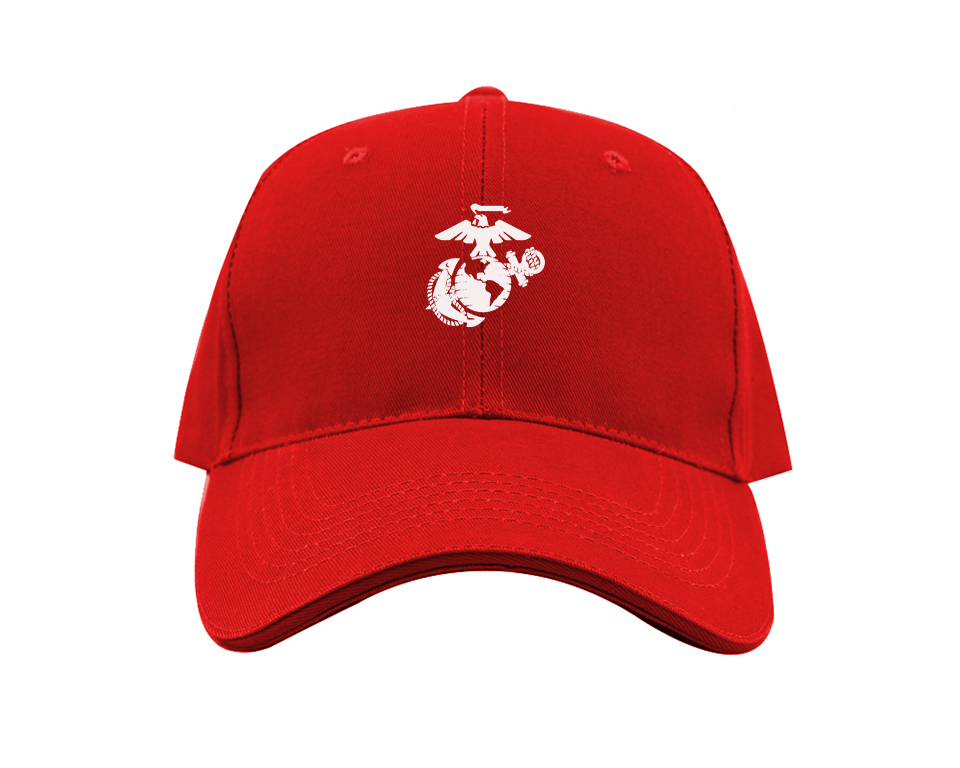 USMC Symbol Dad Baseball Cap Hat