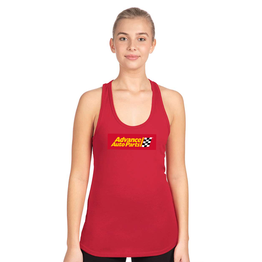 Women's Advance Auto Parts Logo Next Level Ideal Racerback Tank