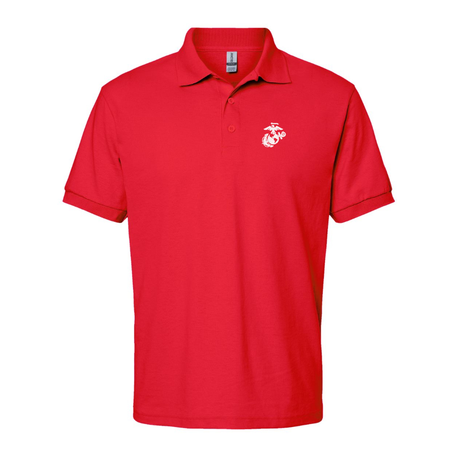 Men's USMC Symbol Dry Blend Polo