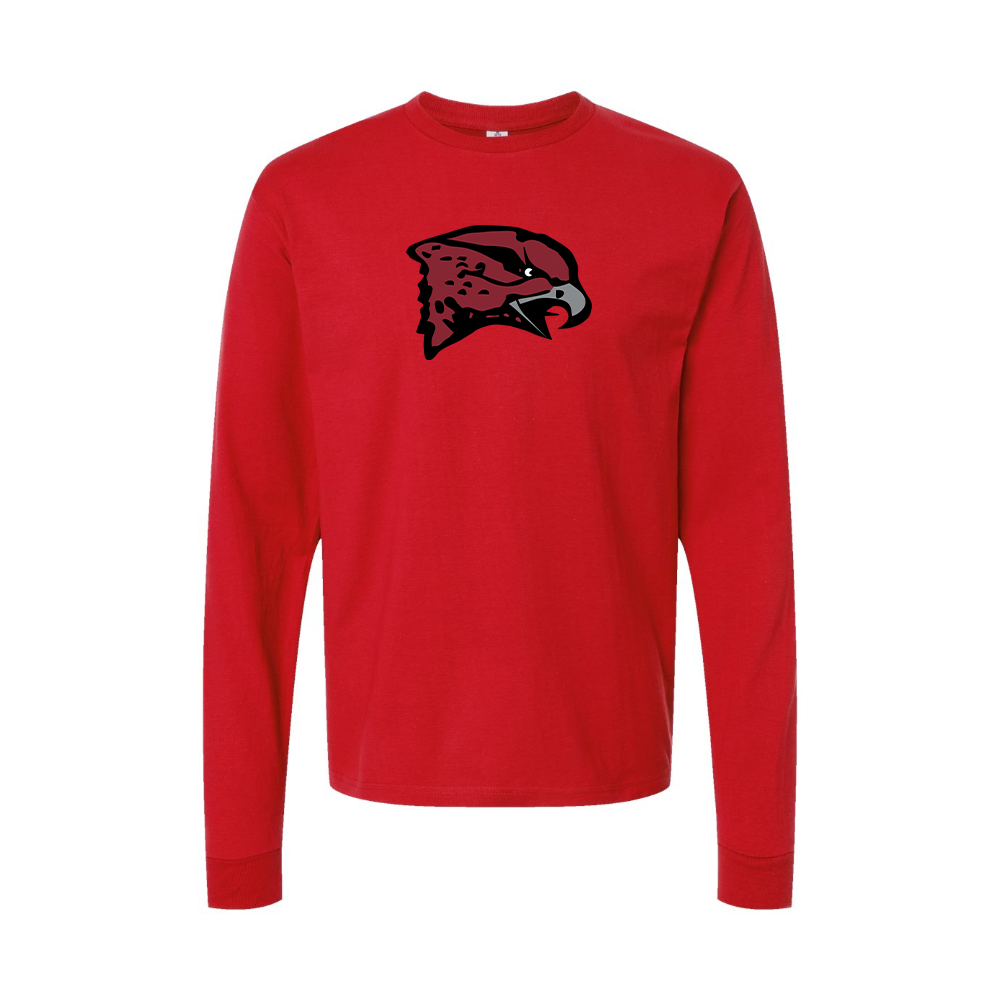 Men's Maryland Eastern Shore Hawks Logo Long Sleeve T-Shirt