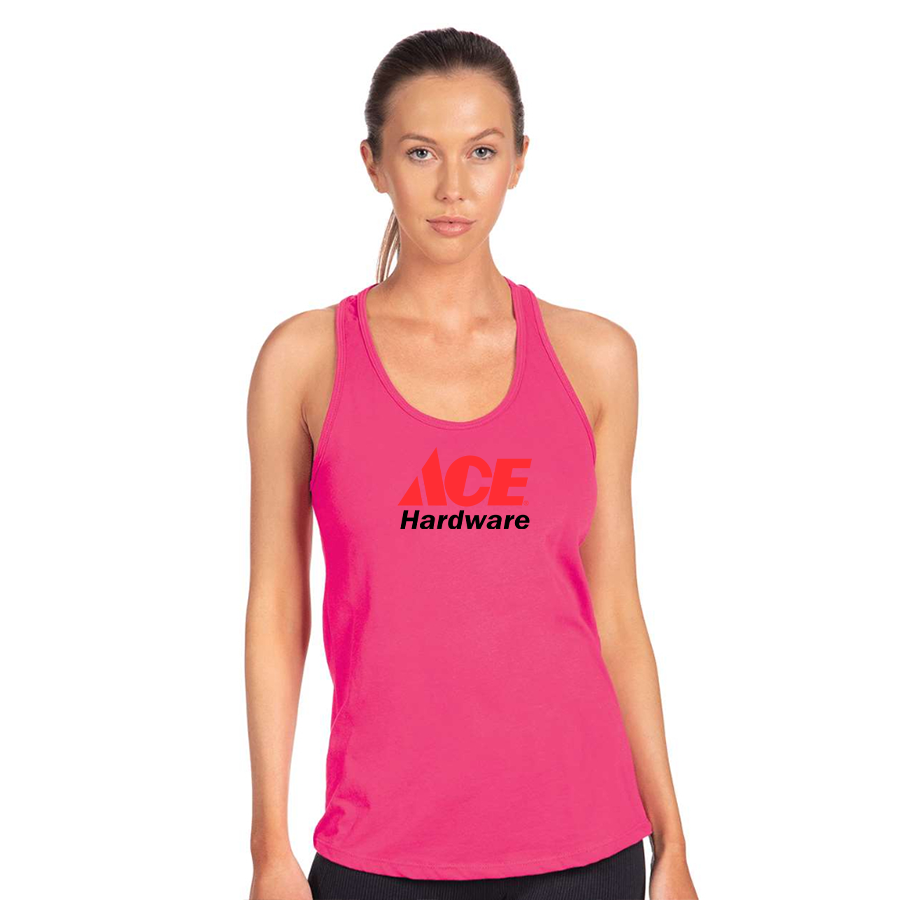 Women's ACE Hardware Logo Next Level Ideal Racerback Tank