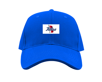 Tulsa Golden Hurricane Logo Dad Baseball Cap Hat