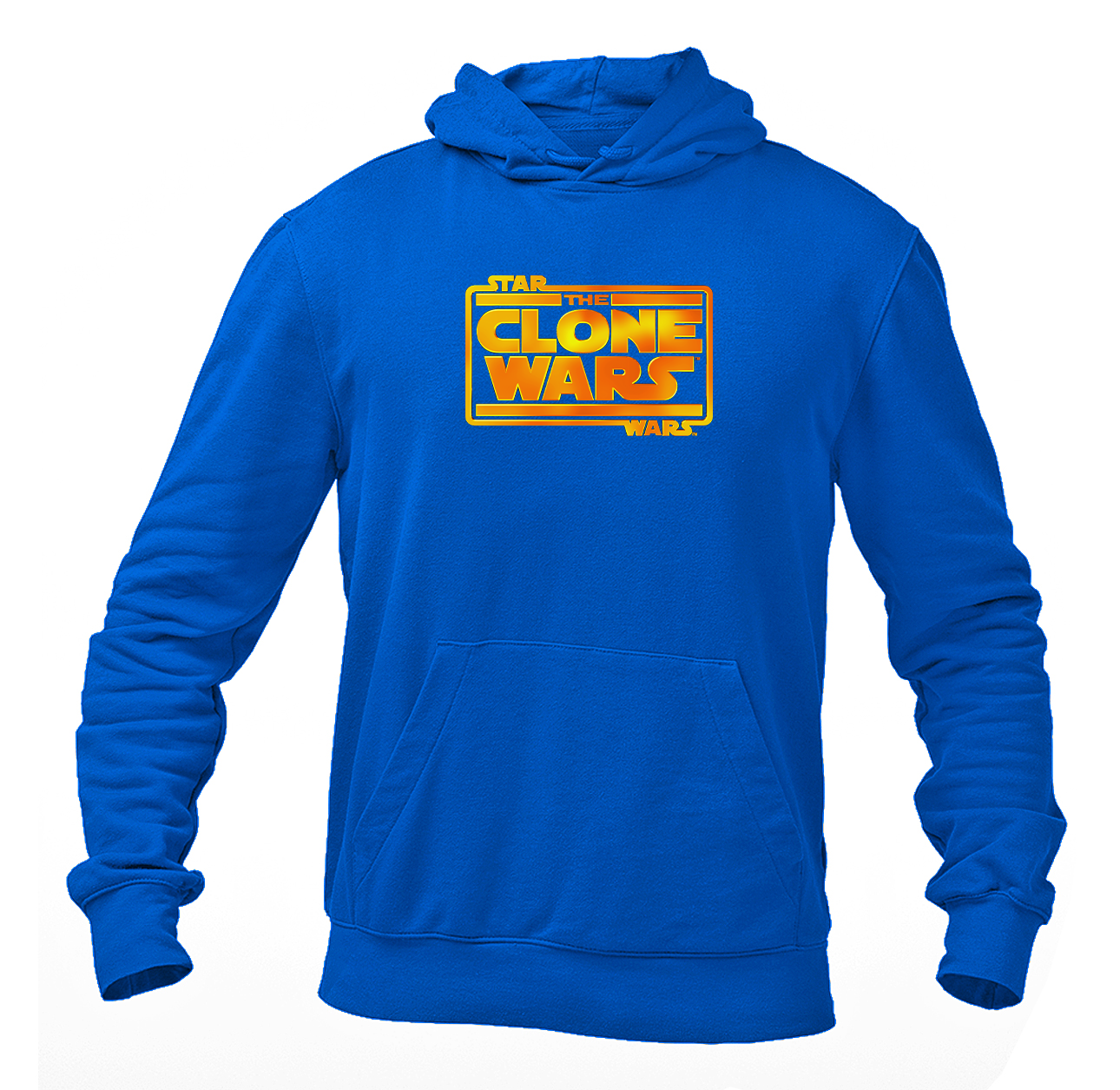 Men's The Clone wars Logo  Pullover Hoodie