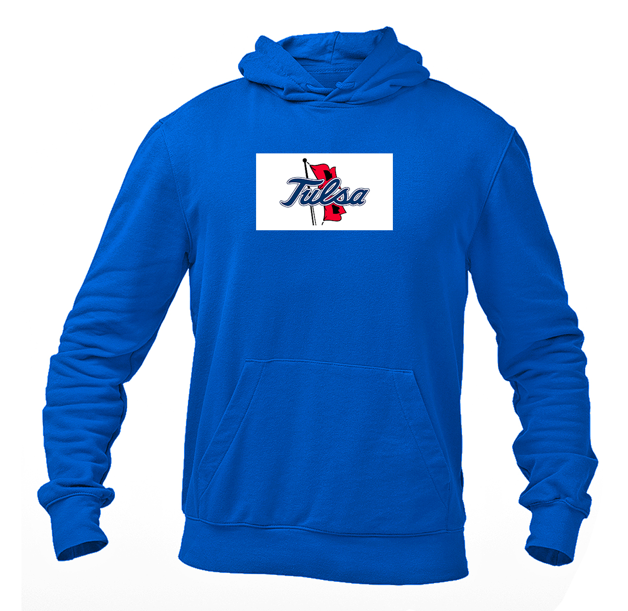 Men's Tulsa Golden Hurricane Logo  Pullover Hoodie