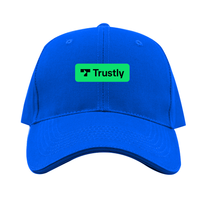 Trustly Horizontal Logo Dad Baseball Cap Hat