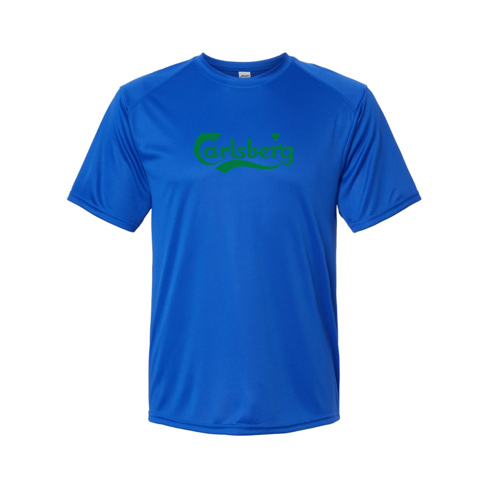 Men's Carlsbery Logo Polyester T-Shirt