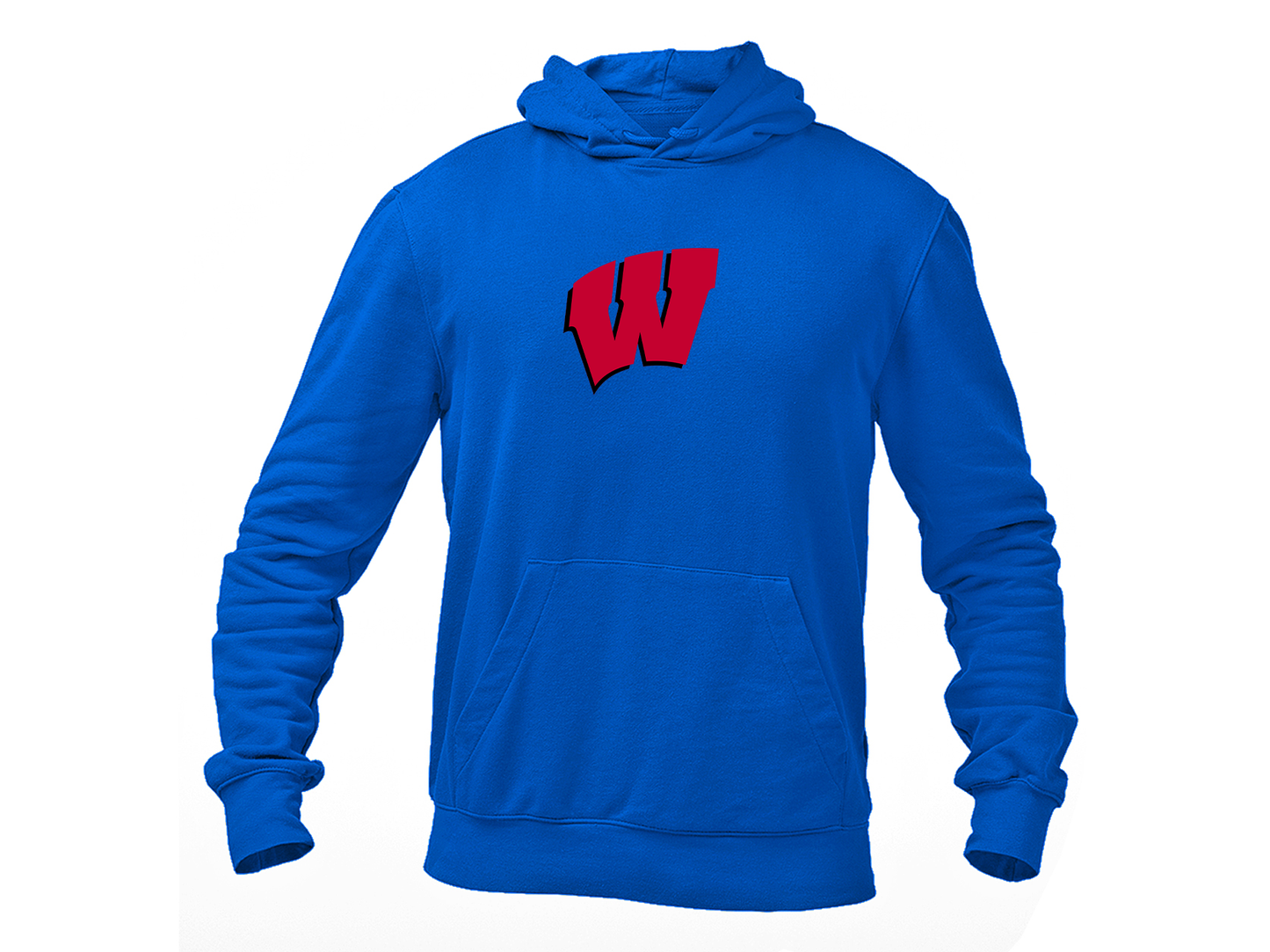 Men's Wisconsin Badgers Softstyle Midweight Hooded Sweatshirt