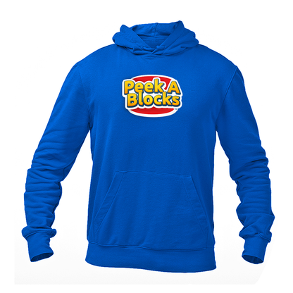 Men's Peek A Blocks Logo Pullover Hoodie