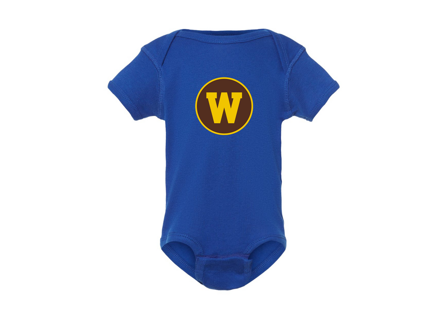 Western Michigan Broncos Rabbit Skins Infant Baby Rib Bodysuit