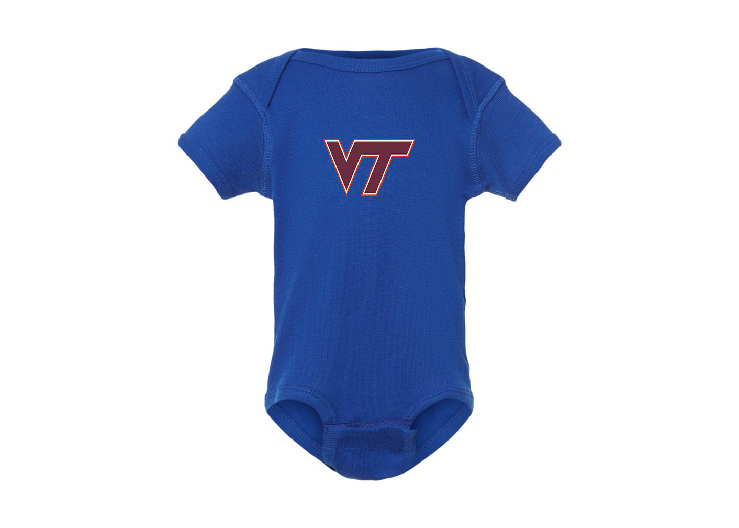 Virginia Tech Hokies Rabbit Skins Infant Baby Rib Bodysuit