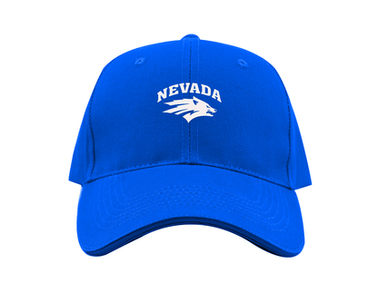 Nevada Wolf Pack Logo Dad Baseball Cap Hat