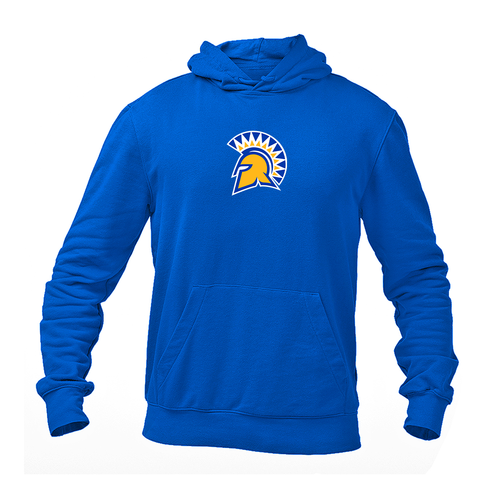 Men's San Jose State Spartans Logo Softstyle Midweight Hooded Sweatshirt