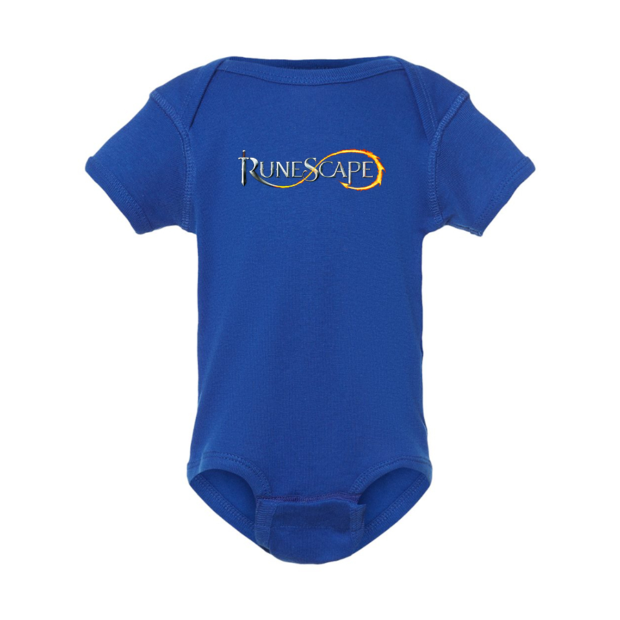 Runescape Logo Rabbit Skins Infant Baby Rib Bodysuit
